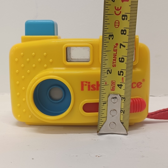 Vintage 1993 Fisher-Price Yellow Toy Camera #2077 Works 24 Animal Pics - Picture 8 of 9